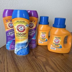 Laundry Bundle – 2 Detergents + 3 Scent Booster Beads