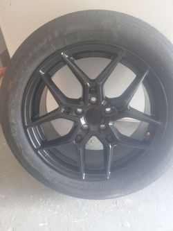 Tire with rim 215