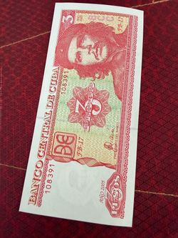 Cuba 3 Pesos Banknote 2005 Che Guevara