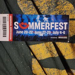 Summer Fest Ticket 