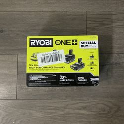 Ryobi 18V Battery & Charger – 2Ah Sealed