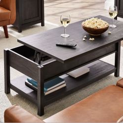 LIFT TOP COFFEE TABLE ASSEMBLED 