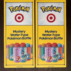 Pokemon x Target Mystery Water Bottles