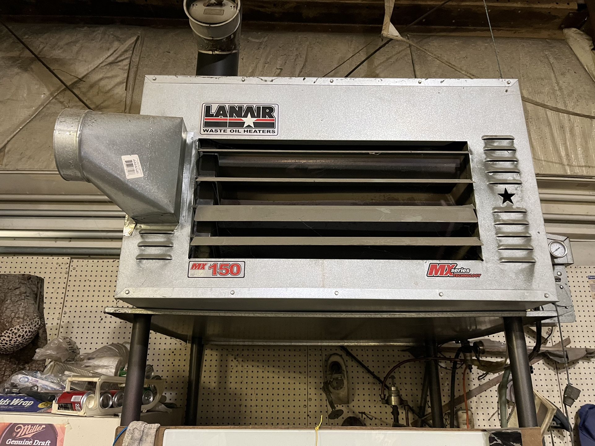 Waste Oil Heater 150,000 Btu