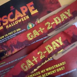 Escape Wristbands 