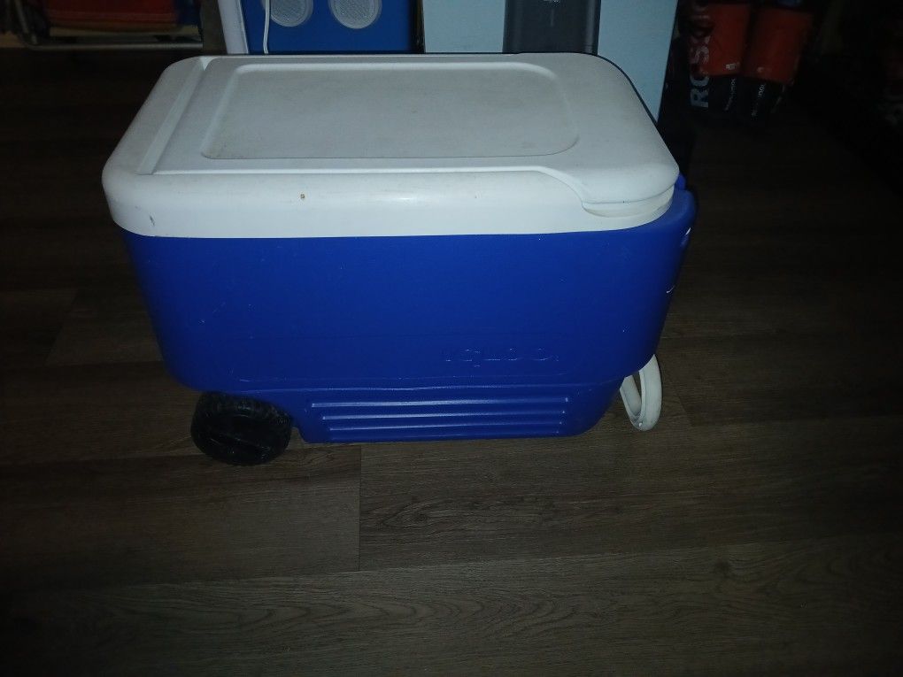 Cooler With Wheels $20firm 