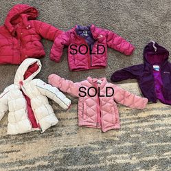Toddler Jackets- Excellent Condition 