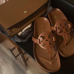 Bag & Sandals Size 6