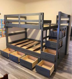 Bunk bed set same day delivery no money down no credit need 0% interest