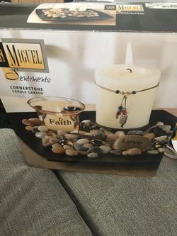 New San Miguel Sentiments Cornerstone Candle Garden