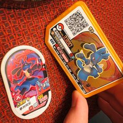 POKEMON GAO-RE STARTAG LUCARIO DAIMAX EVOLVE SPECIAL DISK COMBO SET