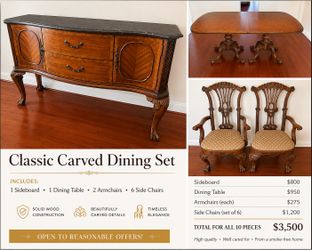 Beautiful Dining Set