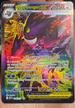 Mega Gengar Ex 284 Ascended Heroes Special Illustration Rare CLEAN