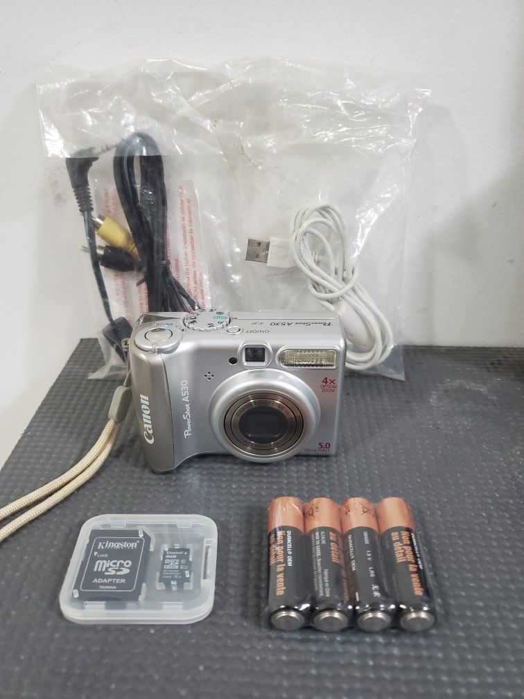 Canon Power Shot A530 5.0 Megapixel Digital Camera