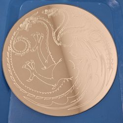 Game Of Thrones Round Targaryen Mirror
