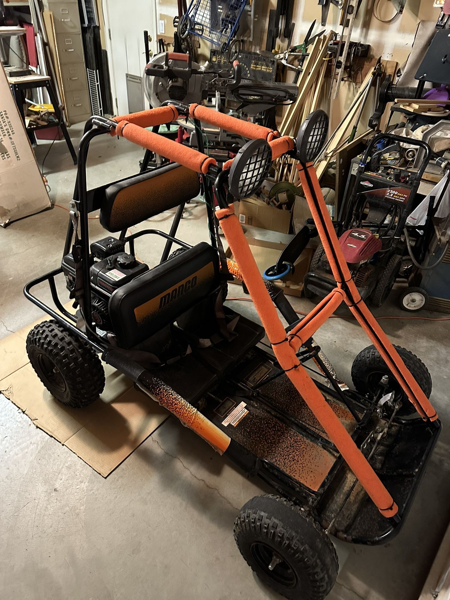 Manco 486 LXT With Brand New Predator 212cc 6.5 HP