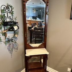 Halltree With Mirror And Shelf