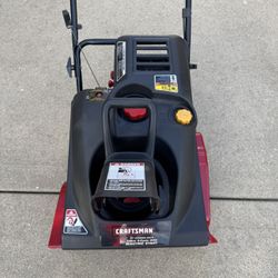 Craftsman 21”Single Stage With Electric Starter 4 Cycle Engine