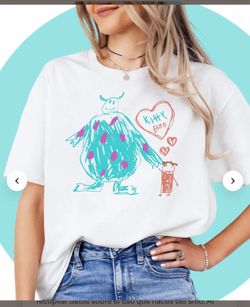 New! Disney Sully & Boo women tshirt