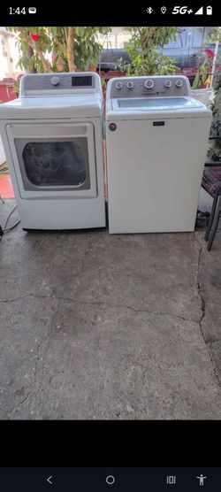 Maytag electric washer and dryer