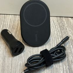 Belkin MagSafe Compatible Magnetic Wireless Phone Car Auto Charger Vent Mount for iPhone or Pixel 10