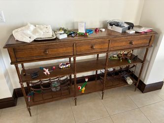 Wine console table