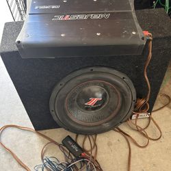 Majestic Amplifier And Subwoofer 
