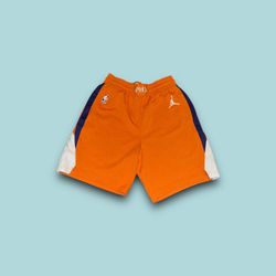Air Jordan Nike Phoenix Suns NBA Basketball Orange Mens Shorts Sz 34 CV9574-843