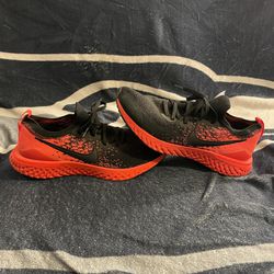Nike Epic React Flyknit 2 Pixel Black Infrared Vnds Size 13 