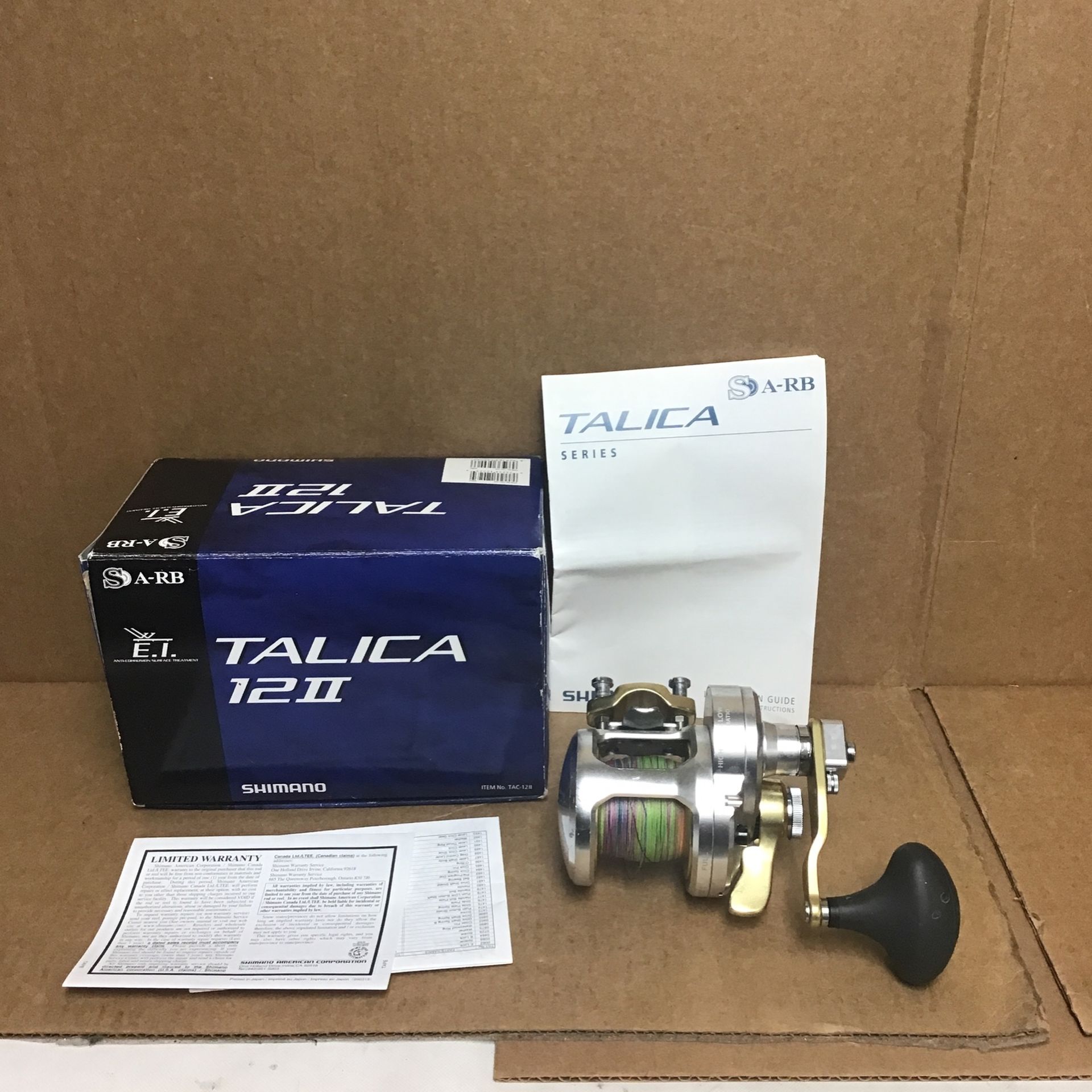 Shimano Talica 12II TAC12 2-Speed Fishing Reel 