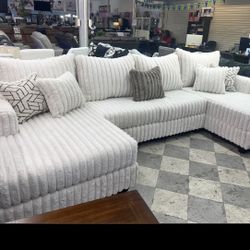 Sectional Cordaroy Sofa Loveseat 