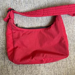 Baggu red nylon bag