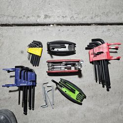 Variety Of Allen Wrenches