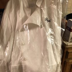 Embroidered Italian Chef Jacket