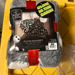 Nightmare Before Christmas Throw Blanket