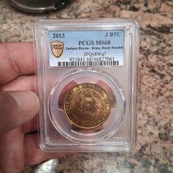2013 Lealana BTC .1 bitcoin 