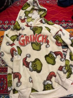 Grinch Christmas Fleece Hoodie