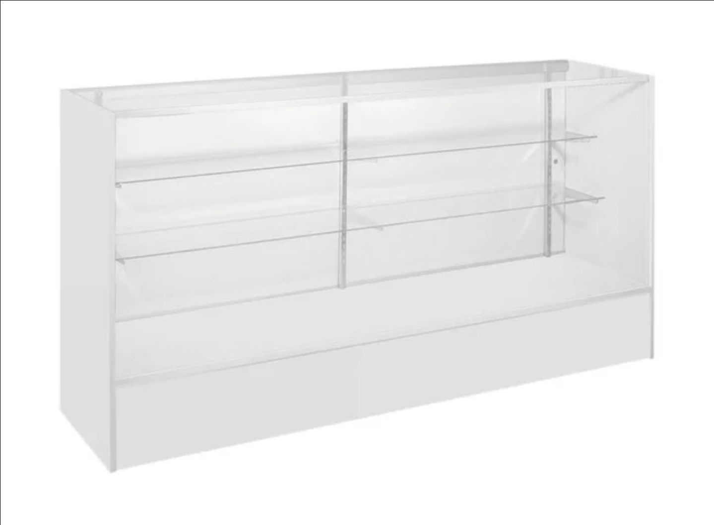 full vision showcase white 70"