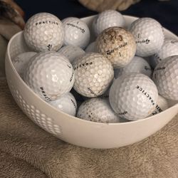 30 Used Golf Balls