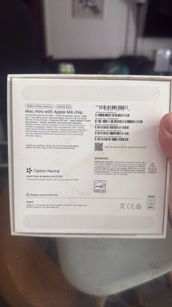 Apple Mac Mini M4 16GB 256GB SSD