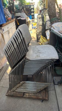 14 chairs good quality need them to clean