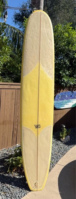 9’8” Black Bird surfboard longboard board