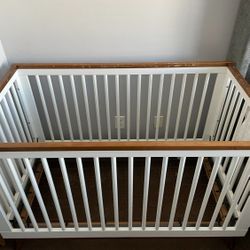 Crib With Mattress 