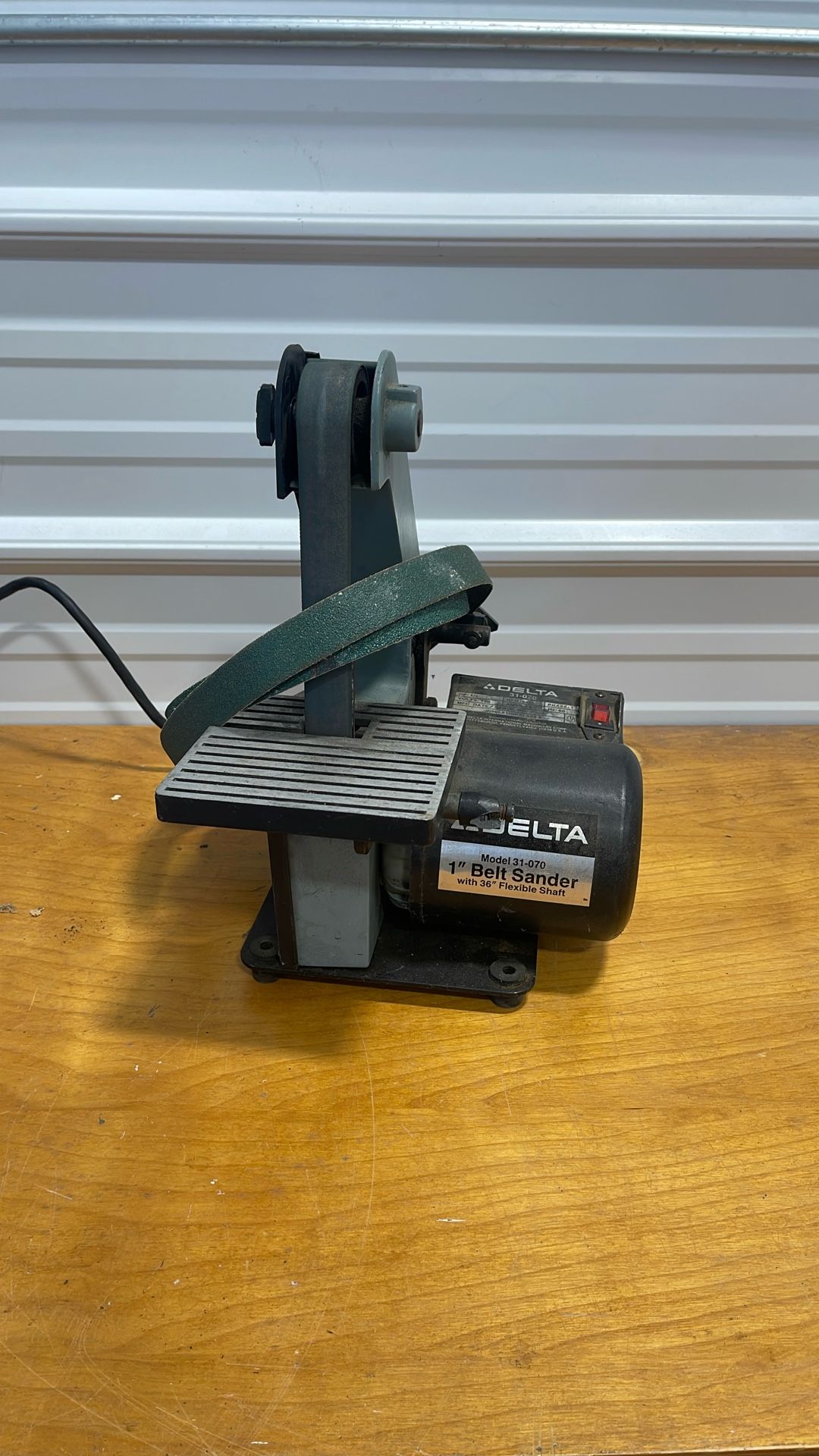 Delta 1 Inch Belt Sander