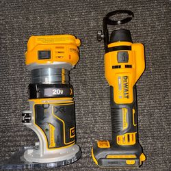Dewalt router and Cut Out tool 20V