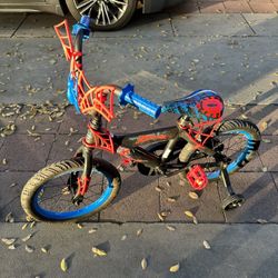 Kids Spider Man Bike 