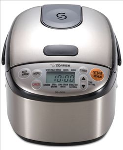 NEW Zojirushi NS-LGC05 3-Cup Micom Rice Cooker & Warmer