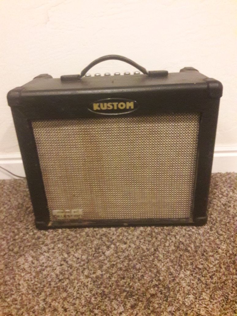 Kustom amp.