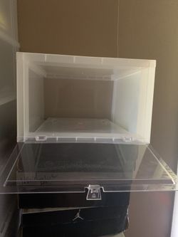 Drop Front Sneaker Containers