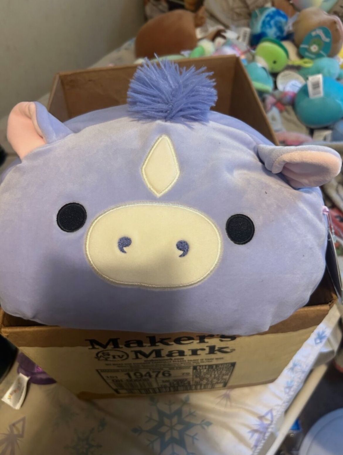 meadow the purple horse squishmallow stackable